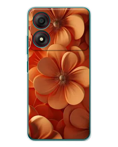 Чохол для ZTE Blade A34 з картинкою «Помаранчева макро квітка» Чохол для ZTE Blade A34 з картинкою «Помаранчева макро квітка»