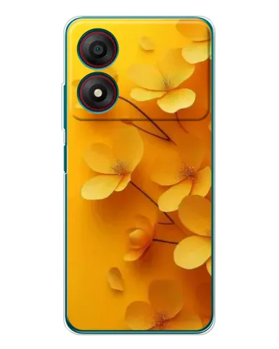 Чохол для ZTE Blade A34 з картинкою «Золоті пелюстки» Чохол для ZTE Blade A34 з картинкою «Золоті пелюстки»