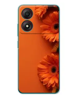Чохол для ZTE Blade A34 з картинкою «Помаранчеві гербери» Чохол для ZTE Blade A34 з картинкою «Помаранчеві гербери»