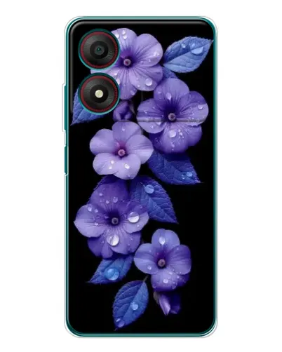 Чохол для ZTE Blade A34 з картинкою «Фіолетові квіти з росою» Чохол для ZTE Blade A34 з картинкою «Фіолетові квіти з росою»