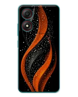 Чехол для ZTE Blade A34 с картинкой «Огненная звездная волна» Чехол для ZTE Blade A34 с картинкой «Огненная звездная волна»