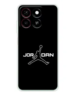 Чехол для ZTE Blade A35 с картинкой «Nike Pink Swirl»