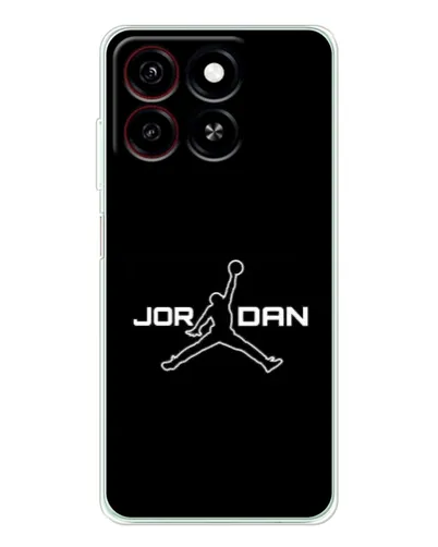 Чехол для ZTE Blade A35 с картинкой «Nike Pink Swirl»