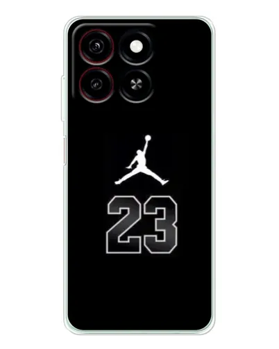 Чехол для ZTE Blade A35 с картинкой «Jordan Flight 23»