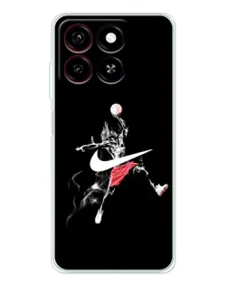 Чехол для ZTE Blade A35 с картинкой «Jordan Jumpman»