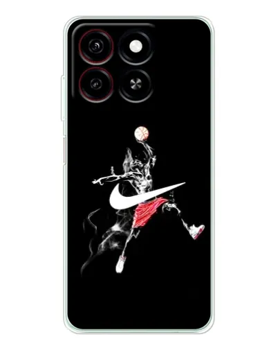 Чехол для ZTE Blade A35 с картинкой «Jordan Jumpman»