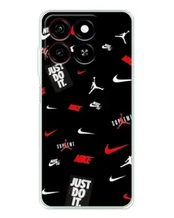 Чехол для ZTE Blade A35 с картинкой «Nike Mix Pattern»