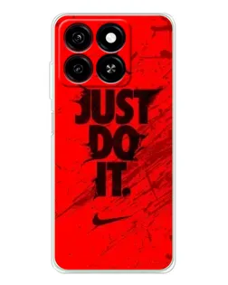 Чехол для ZTE Blade A35 с картинкой «Nike Just Do It»