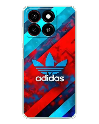 Чехол для ZTE Blade A35 с картинкой «Абстракция Adidas»