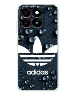 Чехол для ZTE Blade A35 с картинкой «Adidas Trefoil Blue»
