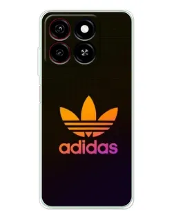 Чехол для ZTE Blade A35 с картинкой «Градиент Adidas»