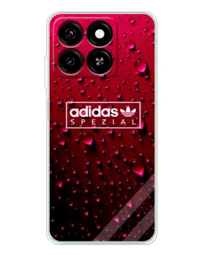 Чехол для ZTE Blade A35 с картинкой «Adidas Gold Marble»