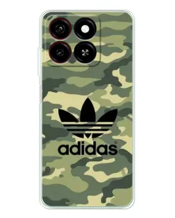 Чехол для ZTE Blade A35 с картинкой «Милитари стиль Adidas»