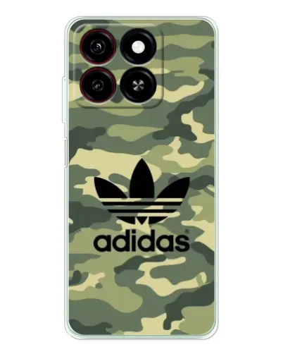 Чехол для ZTE Blade A35 с картинкой «Милитари стиль Adidas»