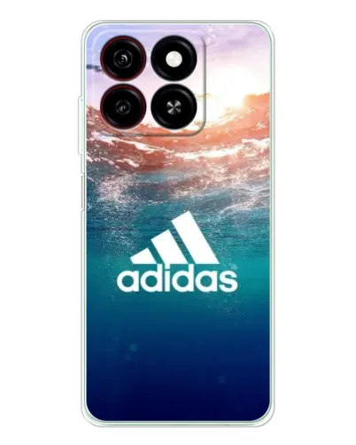 Чехол для ZTE Blade A35 с картинкой «Океанская глубина адидас»