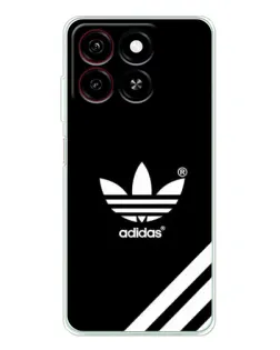 Чехол для ZTE Blade A35 с картинкой «Adidas с диагональными полосами»