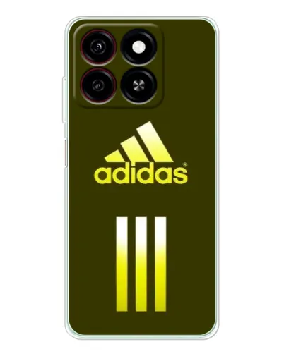Чехол для ZTE Blade A35 с картинкой «Оливковый градиент Adidas»