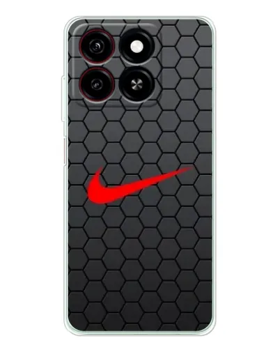 Чехол для ZTE Blade A35 с картинкой «Nike — карбоновая сетка» Чехол для ZTE Blade A35 с картинкой «Nike — карбоновая сетка»