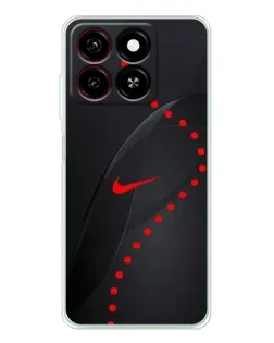 Чехол для ZTE Blade A35 с картинкой «Абстрактный дизайн Nike»