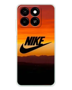 Чехол для ZTE Blade A35 с картинкой «Nike — вечерний горизонт»