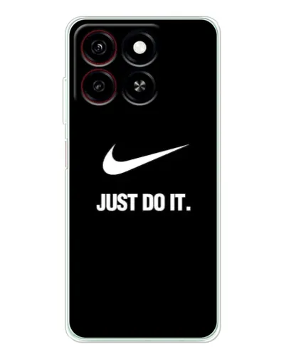 Чехол для ZTE Blade A35 с картинкой «Классический принт Nike» Чехол для ZTE Blade A35 с картинкой «Классический принт Nike»