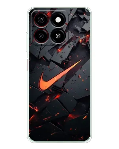Чехол для ZTE Blade A35 с картинкой «Nike — эффект разломов» Чехол для ZTE Blade A35 с картинкой «Nike — эффект разломов»