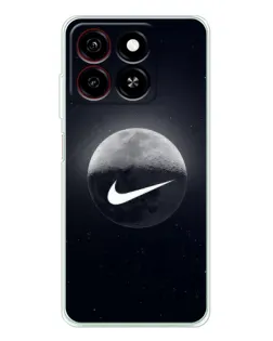 Чехол для ZTE Blade A35 с картинкой «Nike в стиле граффити»