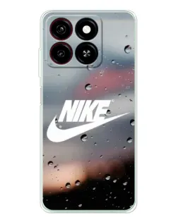 Чехол для ZTE Blade A35 с картинкой «Nike в стиле ретро»