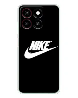Чехол для ZTE Blade A35 с картинкой «Мазки краски Nike»