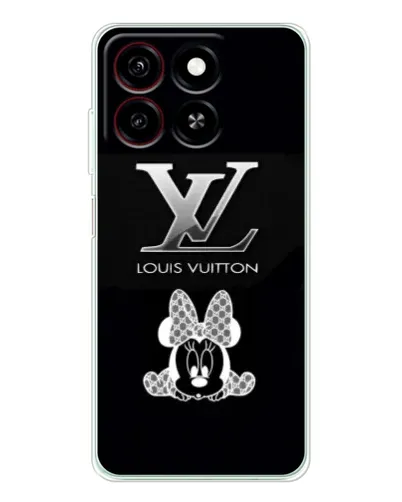 Чехол для ZTE Blade A35 с картинкой «LV и Минни Маус»