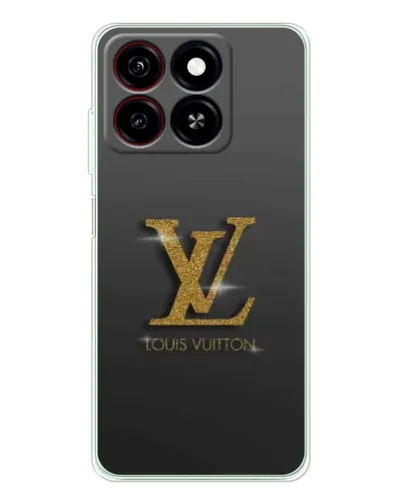 Чехол для ZTE Blade A35 с картинкой «Градиент Louis Vuitton»
