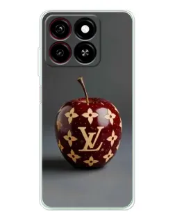 Чехол для ZTE Blade A35 с картинкой «Красное яблоко LV»