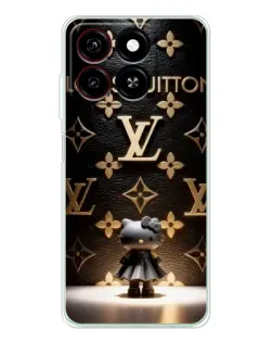 Чехол для ZTE Blade A35 с картинкой «Монограмма с фигурой»