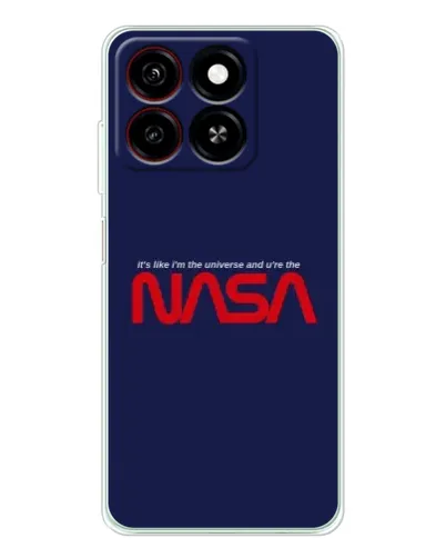 Чехол для ZTE Blade A35 с картинкой «NASA — глубокий космос»