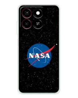 Чехол для ZTE Blade A35 с картинкой «NASA — звездное небо»