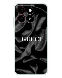 Чехол для ZTE Blade A35 с картинкой «Gucci — шелковые волны»