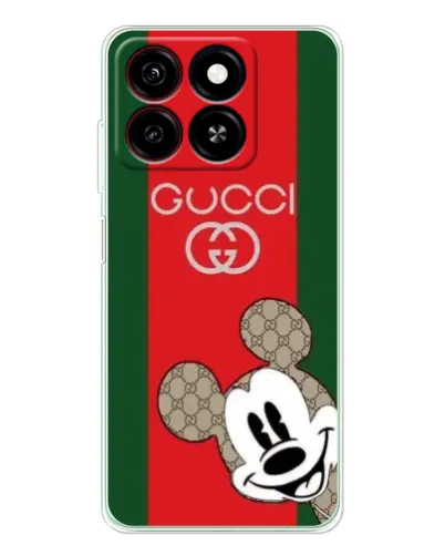 Чехол для ZTE Blade A35 с картинкой «Gucci — полосы и Микки» Чехол для ZTE Blade A35 с картинкой «Gucci — полосы и Микки»