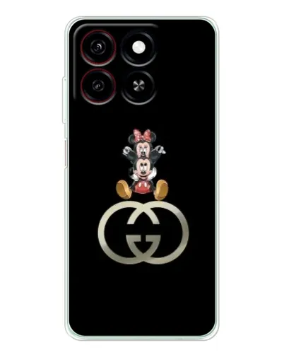 Чехол для ZTE Blade A35 с картинкой «Минни Маус на лого» Чехол для ZTE Blade A35 с картинкой «Минни Маус на лого»