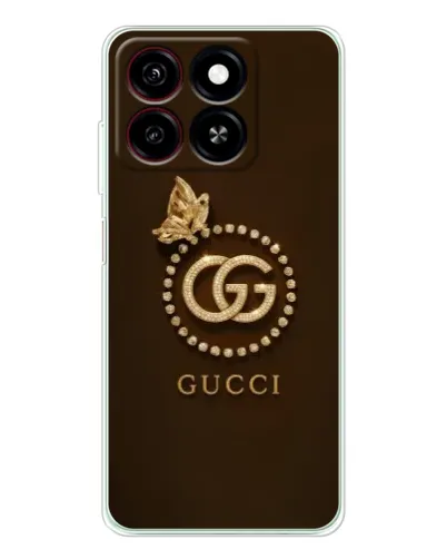 Чехол для ZTE Blade A35 с картинкой «Gucci — золотая бабочка» Чехол для ZTE Blade A35 с картинкой «Gucci — золотая бабочка»