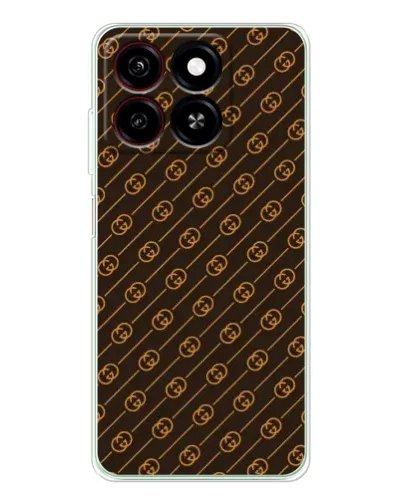 Чехол для ZTE Blade A35 с картинкой «Gucci — золотые диагонали» Чехол для ZTE Blade A35 с картинкой «Gucci — золотые диагонали»
