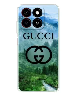 Чехол для ZTE Blade A35 с картинкой «Gucci — горный пейзаж»