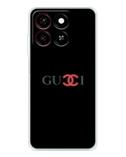 Чехол для ZTE Blade A35 с картинкой «Gucci — красный градиент»