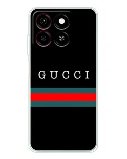 Чехол для ZTE Blade A35 с картинкой «Gucci — красный пояс»