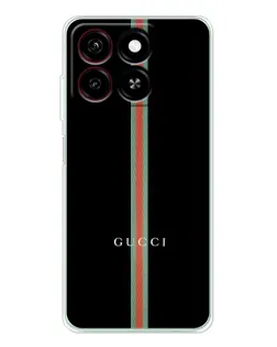 Чехол для ZTE Blade A35 с картинкой «Gucci — строгая линия»