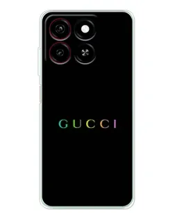 Чехол для ZTE Blade A35 с картинкой «Gucci — неоновый минимализм»