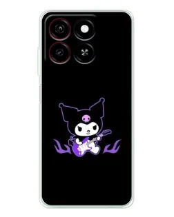 Чехол для ZTE Blade A35 с картинкой «Электрическая Kuromi» Чехол для ZTE Blade A35 с картинкой «Электрическая Kuromi»