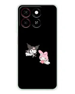 Чехол для ZTE Blade A35 с картинкой «My Melody и Kuromi» Чехол для ZTE Blade A35 с картинкой «My Melody и Kuromi»