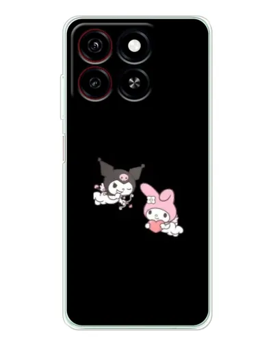 Чехол для ZTE Blade A35 с картинкой «My Melody и Kuromi» Чехол для ZTE Blade A35 с картинкой «My Melody и Kuromi»
