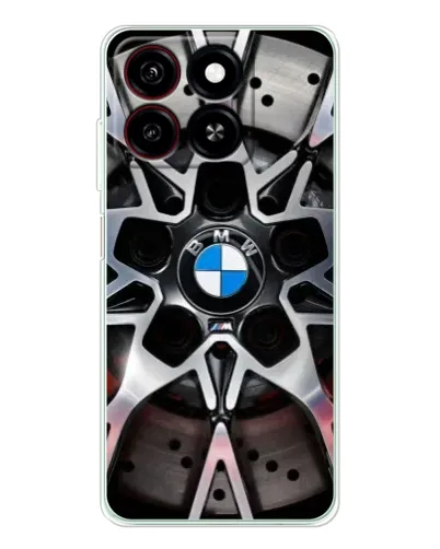 Чехол для ZTE Blade A35 с картинкой «BMW — деталь диска»