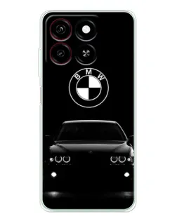 Чехол для ZTE Blade A35 с картинкой «BMW — взгляд из темноты»